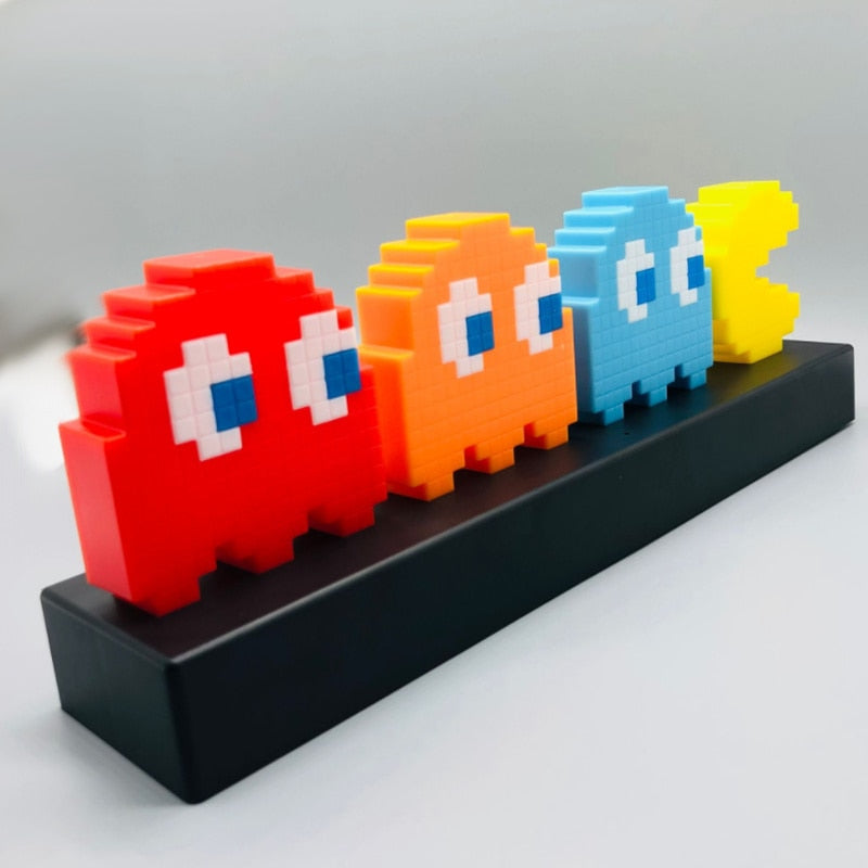 Intelligente Musikrhythmus-Farbwechsel-PacMan-Gamerlampe