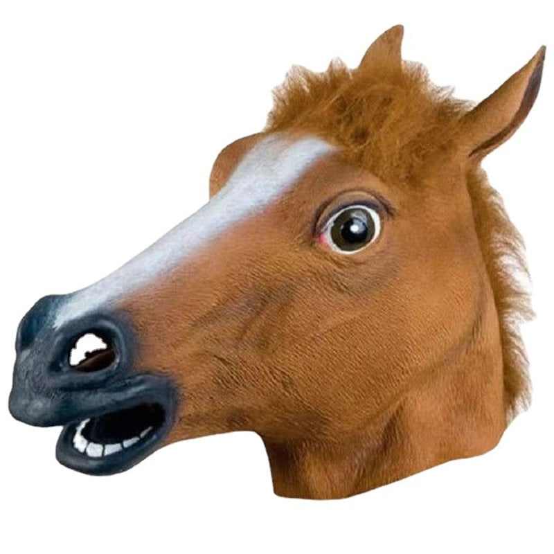 Witzige Masken für Halloween