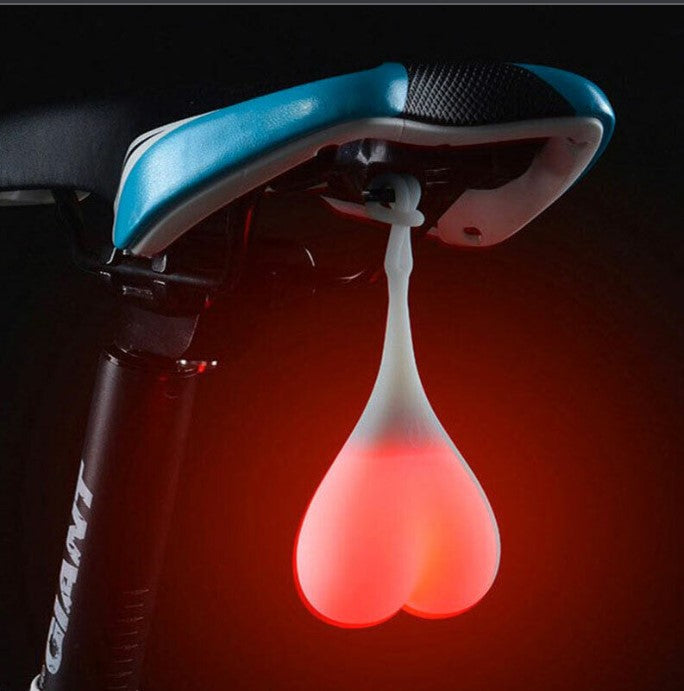 Fahrrad Rücklicht - Show them your balls